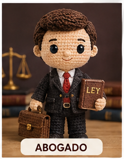 Abogado amigurumi