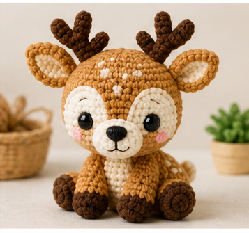Alce amigurumi