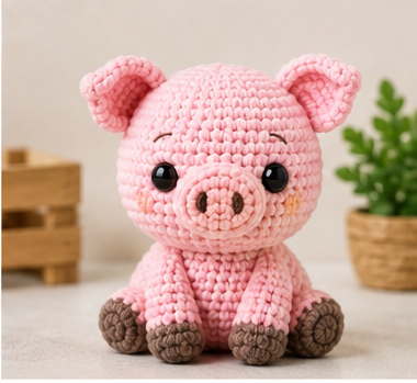 Chancho amigurumi