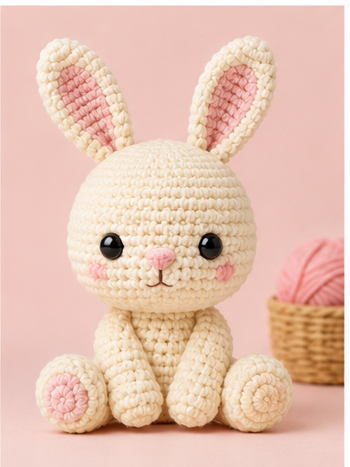 Conejo amigurumi