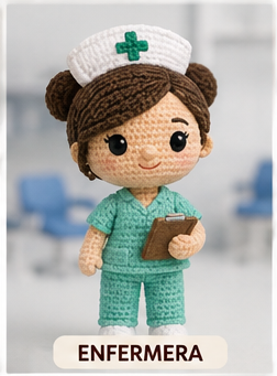 Enfermera amigurumi