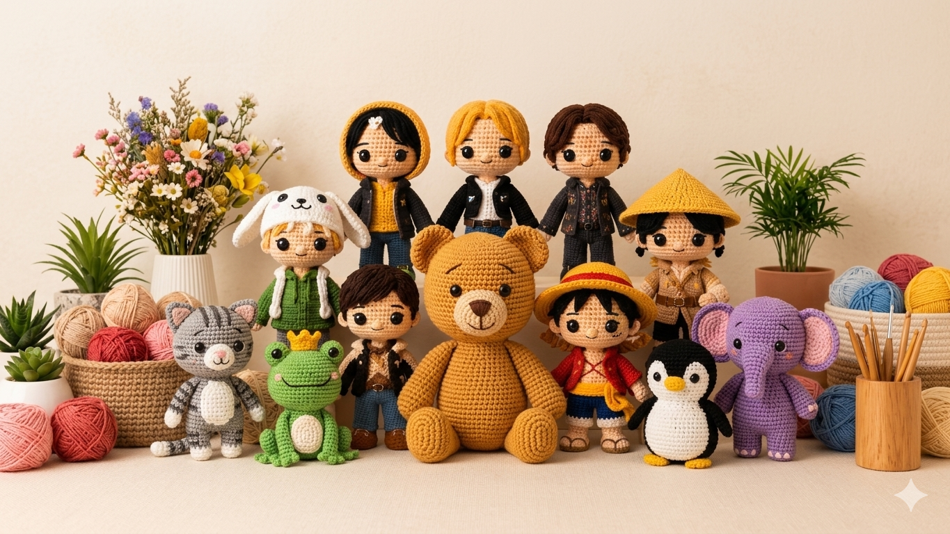 Amigurumis hechos a mano