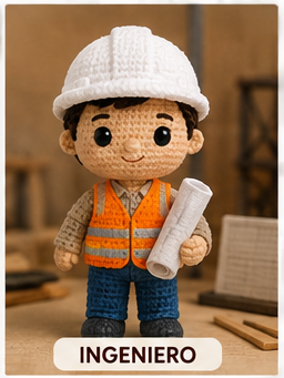 Ingeniero amigurumi