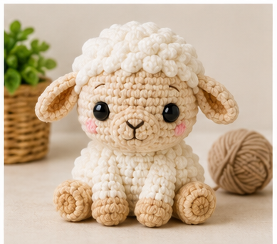 Oveja amigurumi