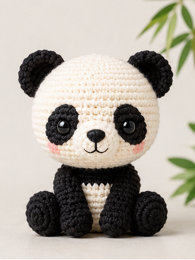 Panda amigurumi