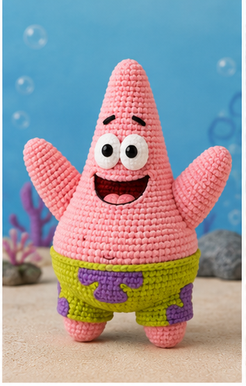 Patricio amigurumi