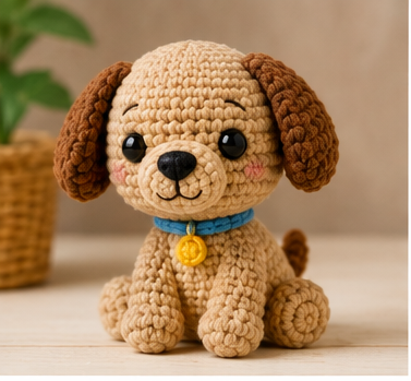 Perrito amigurumi