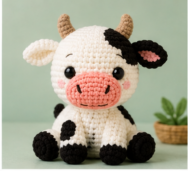 Vaca amigurumi